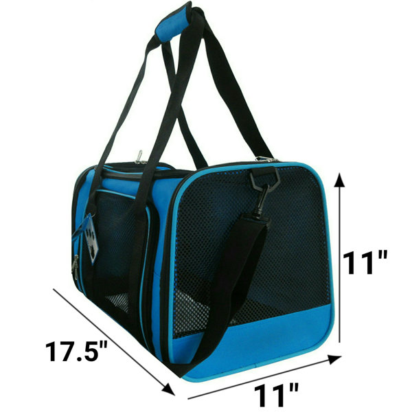 Mr. Peanut's Airline Approved Soft Sided Pet Crate Wayfair